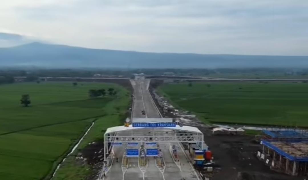 Foto: Salah satu gerbang tol Probowangi/ doc Khoirul Rizal