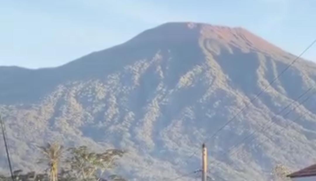 Foto: View Gunung Slamet/ doc Khoirul Rizal