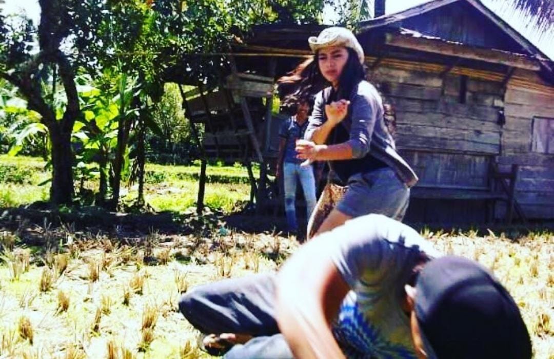 Foto: Sekar Arum saat akting di layar kaca/ ig @sekardaraaaa