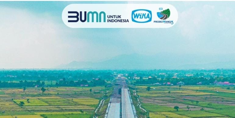 Ruas tol Probowangi/ ig @wika_probowangi3