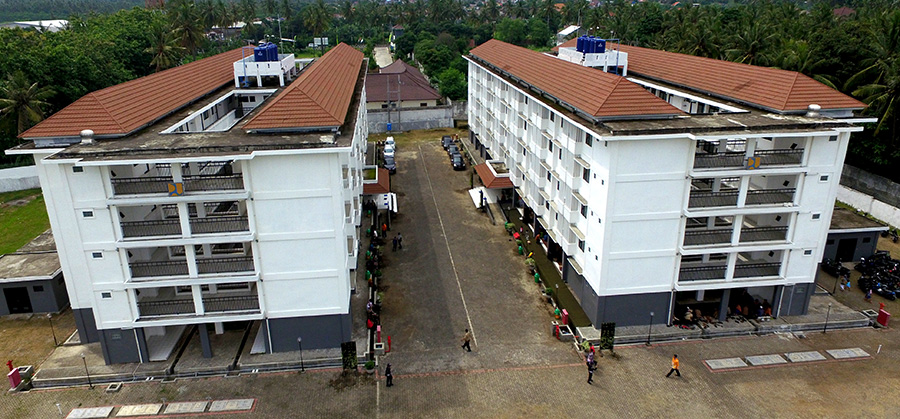 Rusunawa di Kelurahan Klatak, Kecamatan Kalipuro, Banyuwangi.