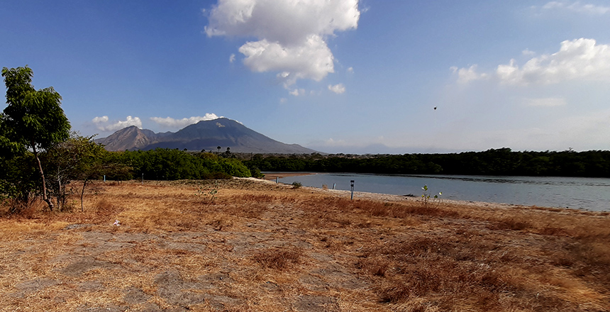 Pemandangan Pantai Sijile di kawasan Taman Nasional Baluran Situbondo