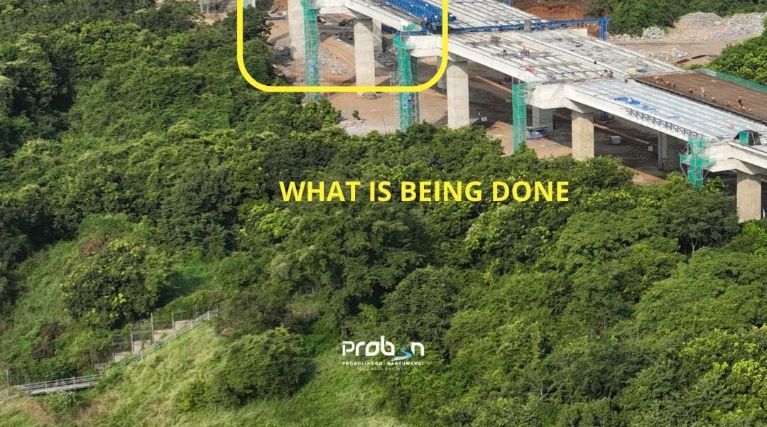 Proyek jalan tol Probowangi/ ig @pp_probowangi3