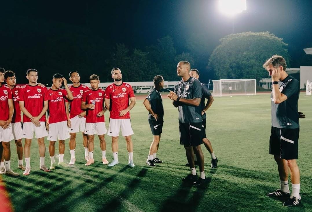 Patrick Kluivert saat memimpin latihan/ ig @patrickkluivert9