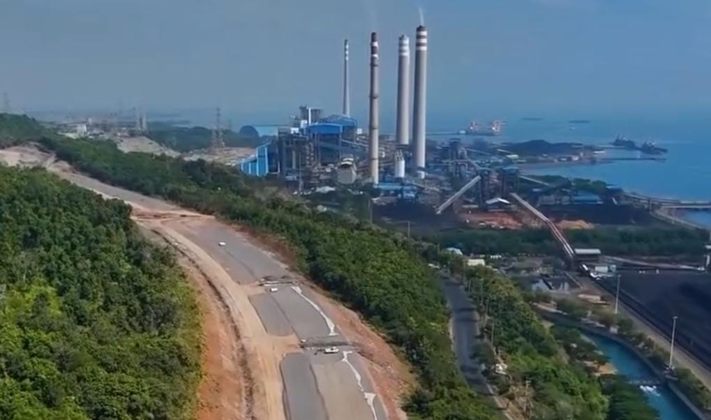 Pemandangan jalan tol Probowangi/
