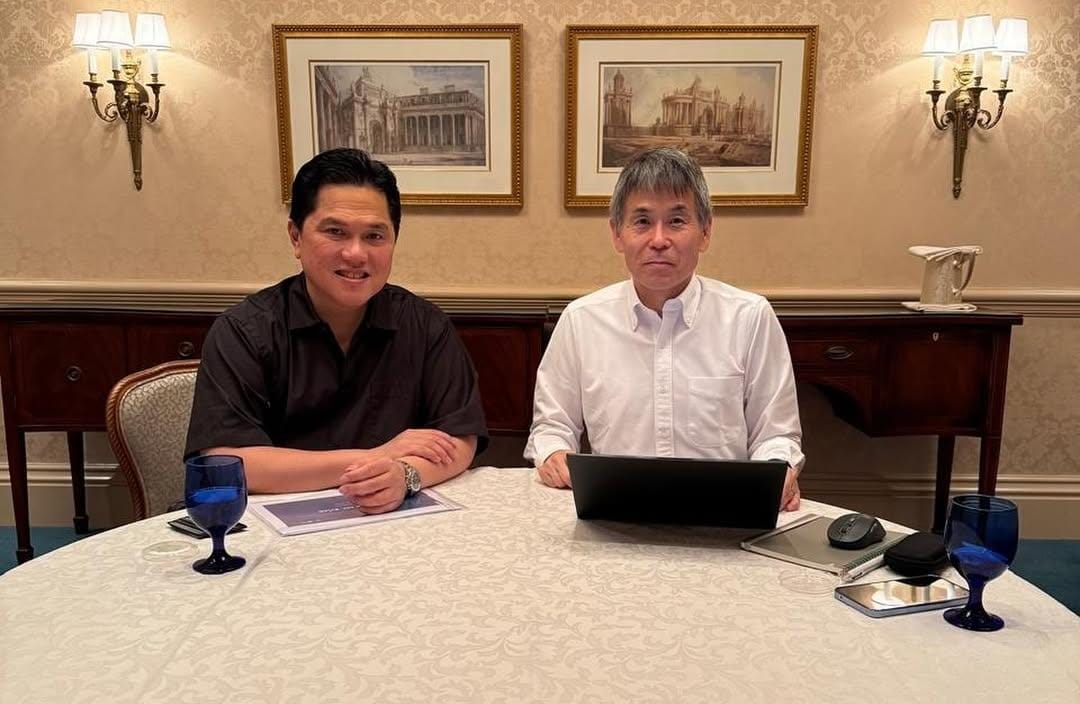 Erick Thohir bersama komite wasit/ ig @erickthohir