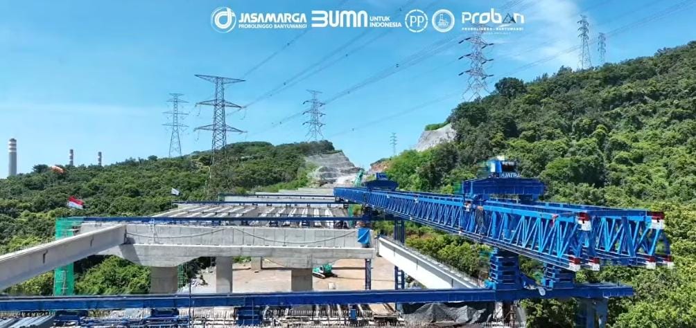 Proyek jalan tol Probowangi/ ig @pp_probowangi3