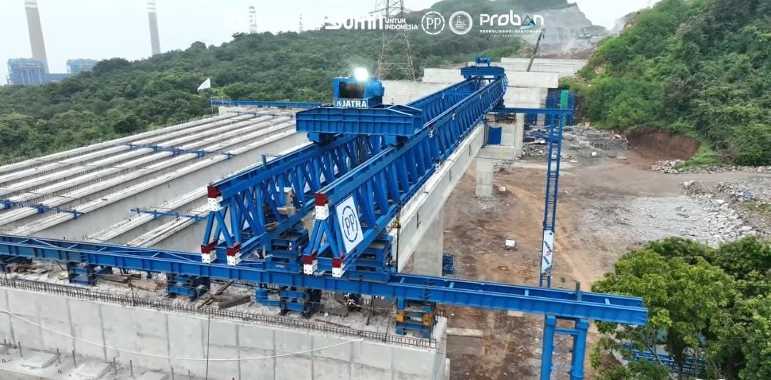 Proyek jalan tol Probowangi/ ig @pp_probowangi3