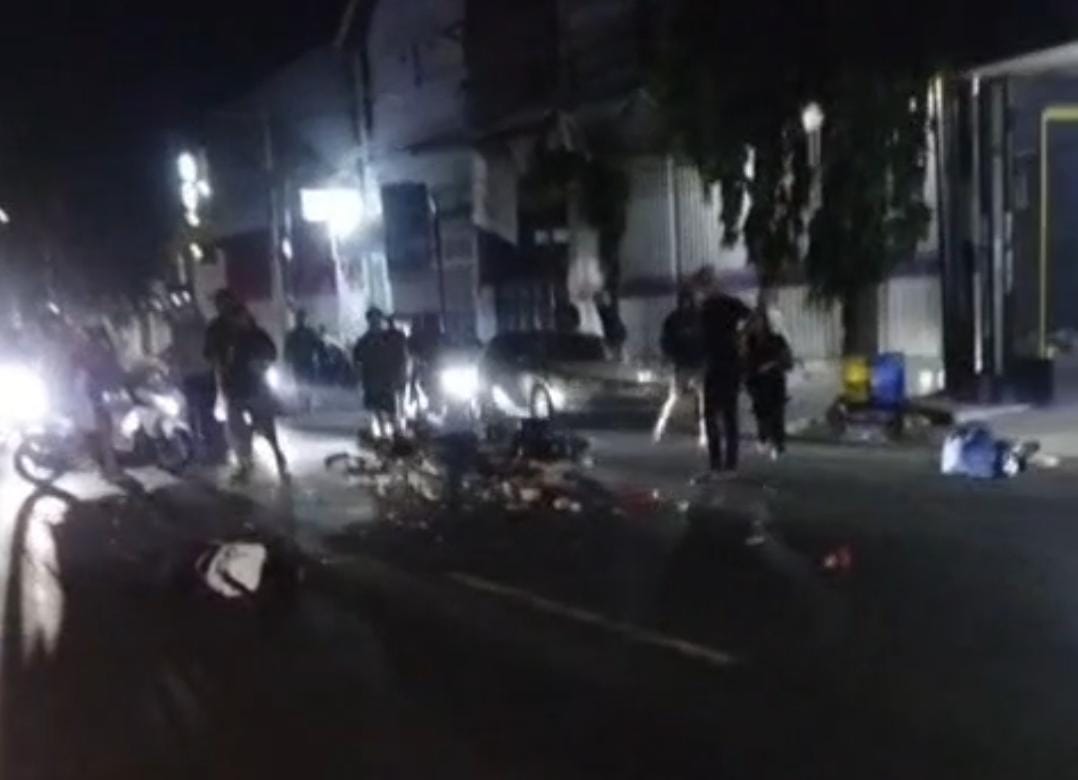 Kecelakaan akibat balap liar di Situbondo/ Khoirul Rizal