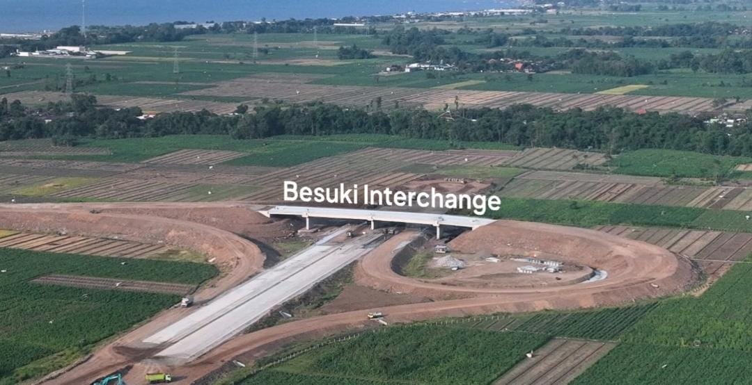 View proyek jalan tol Probowangi di Besuki/ ig @pp_probowangi3
