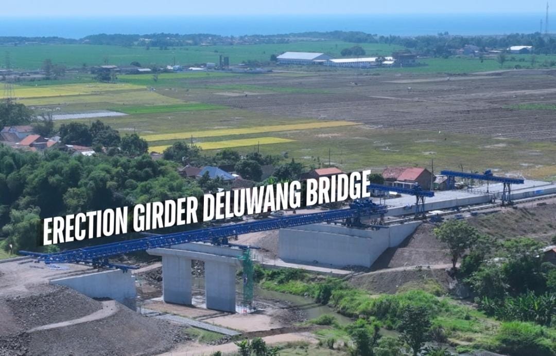 Jembatan yang dibangun di ruas tol Probowangi/ ig @pp_probowangi3