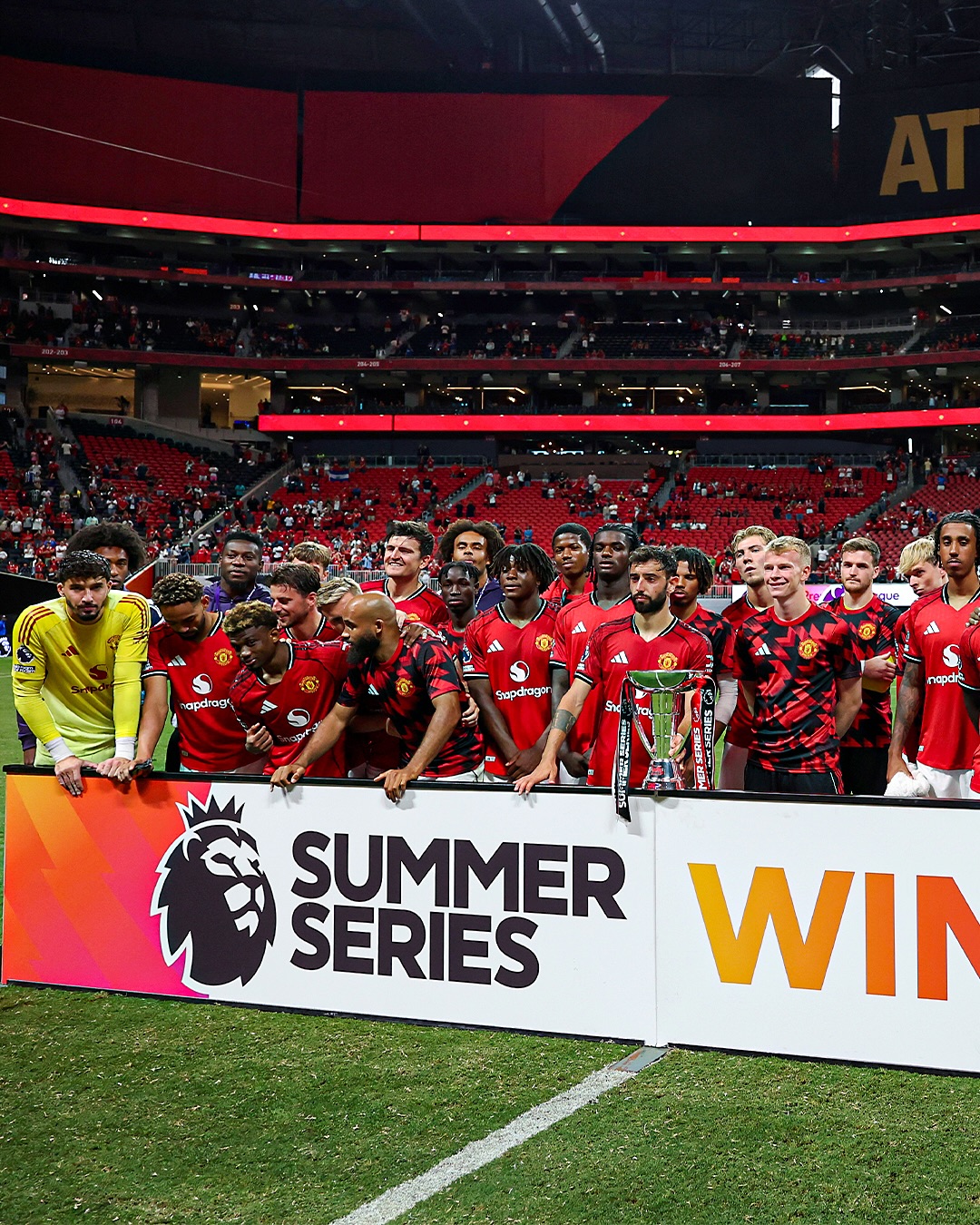 Manchester United keluar sebagai juara setelah puncaki klasemen Premier League Summer Series 2025.