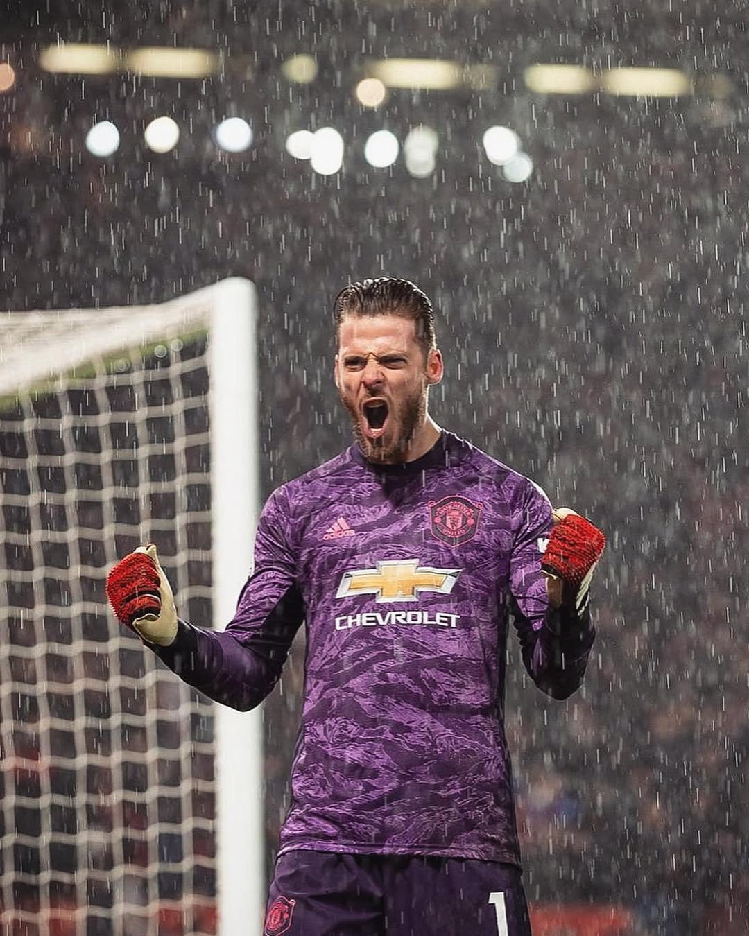 David de Gea ketika masih berseragam Manchester United.