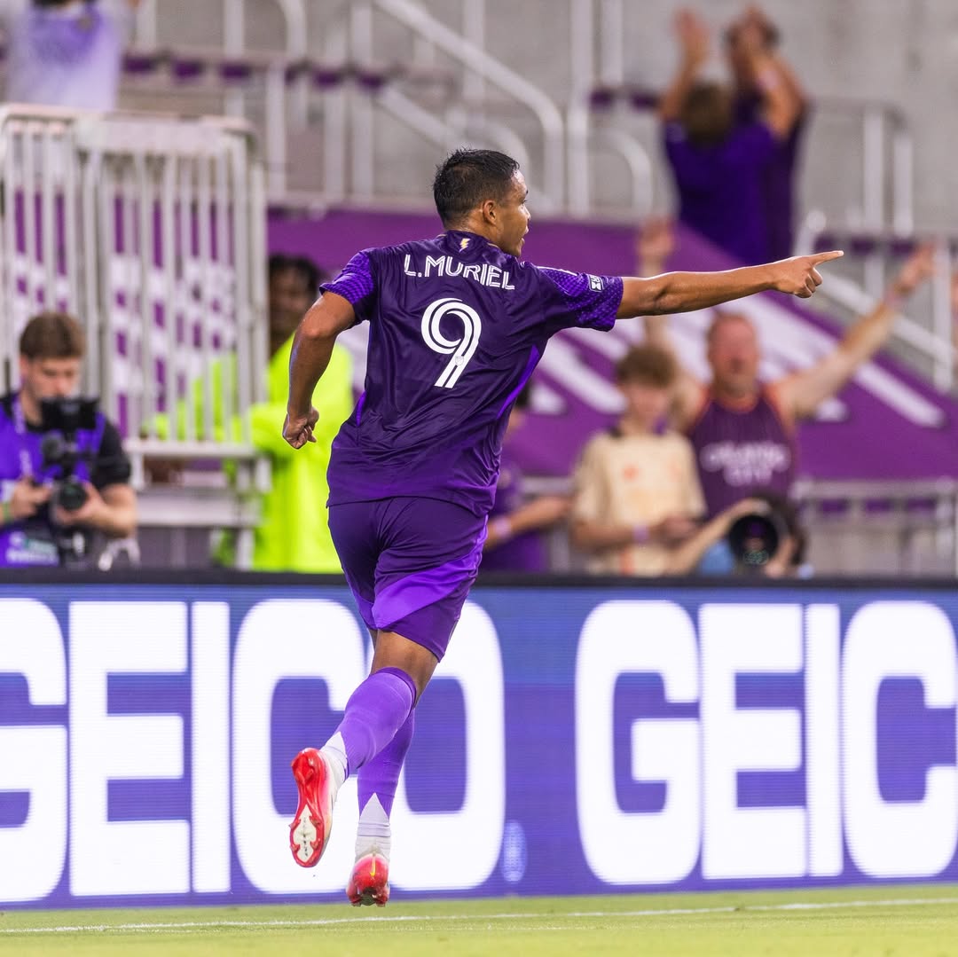 Luis Muriel berhasil cetak tiga gol untuk Orlando City saat melawan Necaxa dalam laga terakhir fase pertama Leagues Cup 2025.