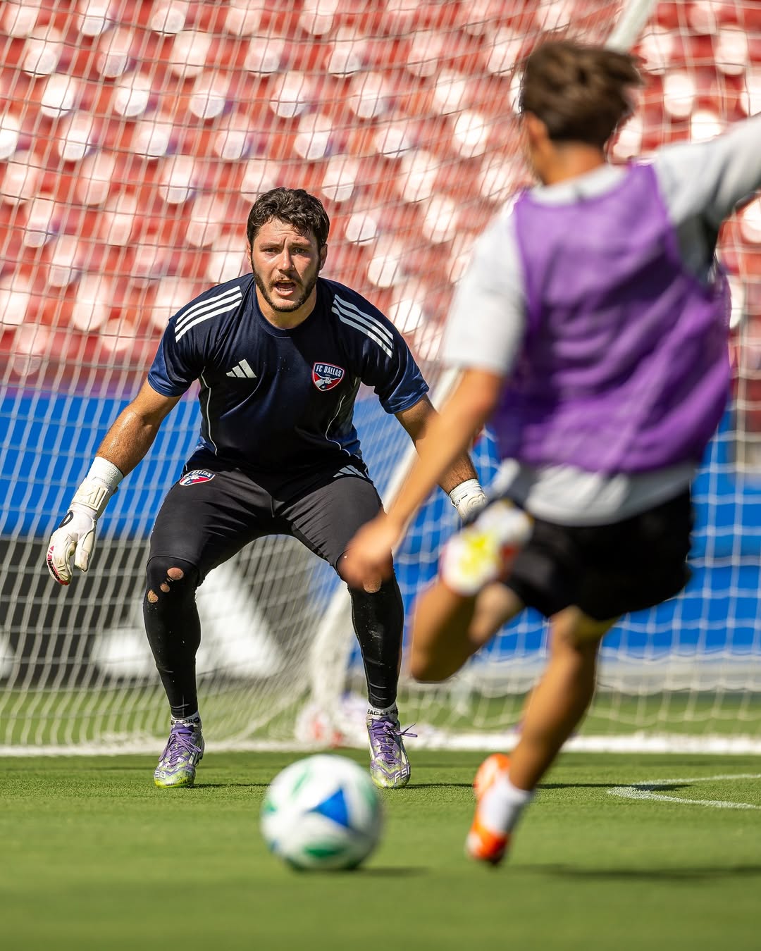 Sesi latihan FC Dallas jelang laga menghadapi Portland Timbers di MLS 2025.