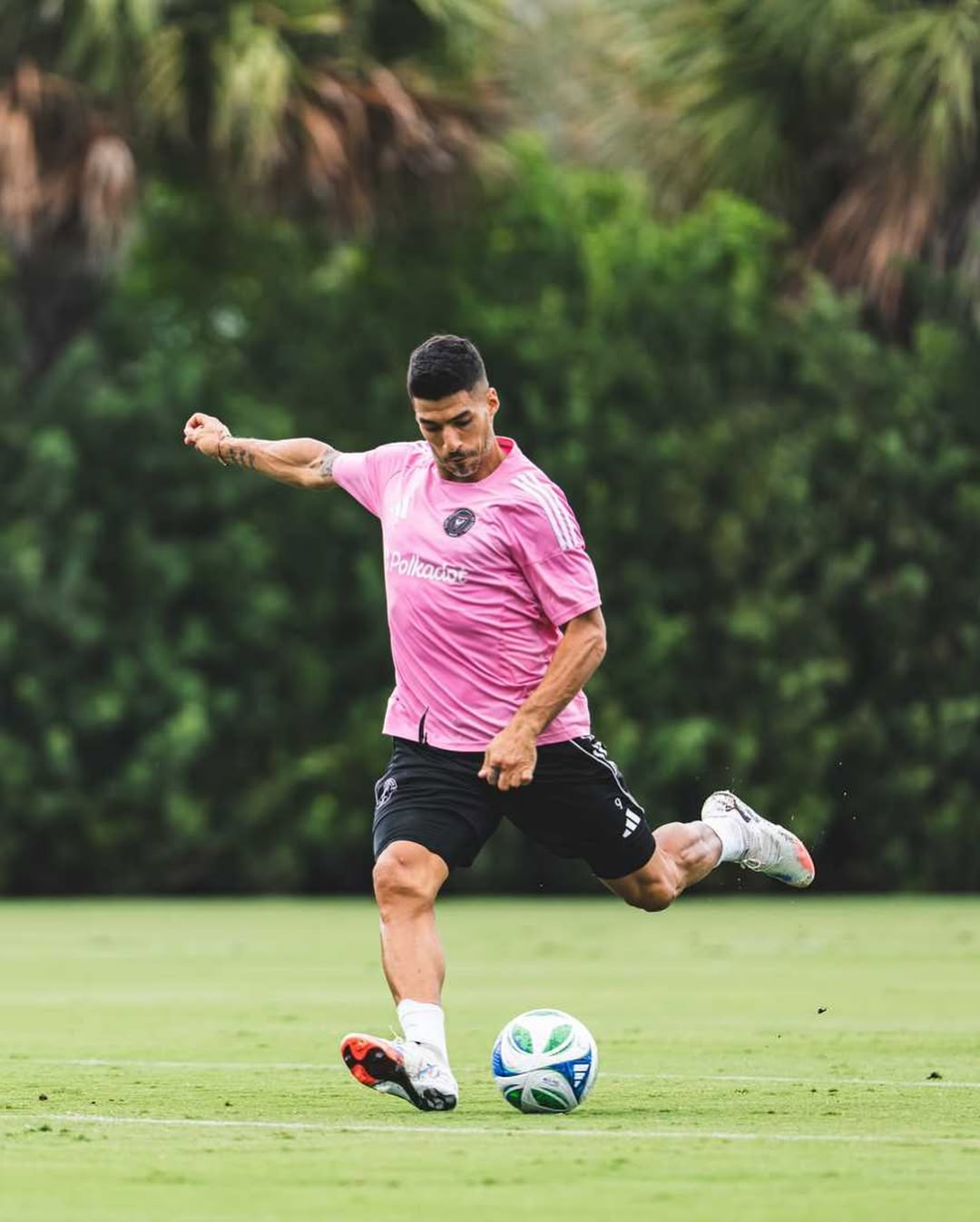Sesi latihan Inter Miami jelang laga menghadapi Orlando City di MLS 2025