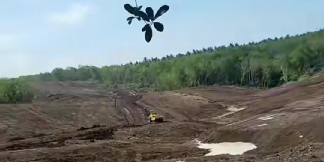 Lahan untuk proyek tol Gilimanuk-Mengwi/