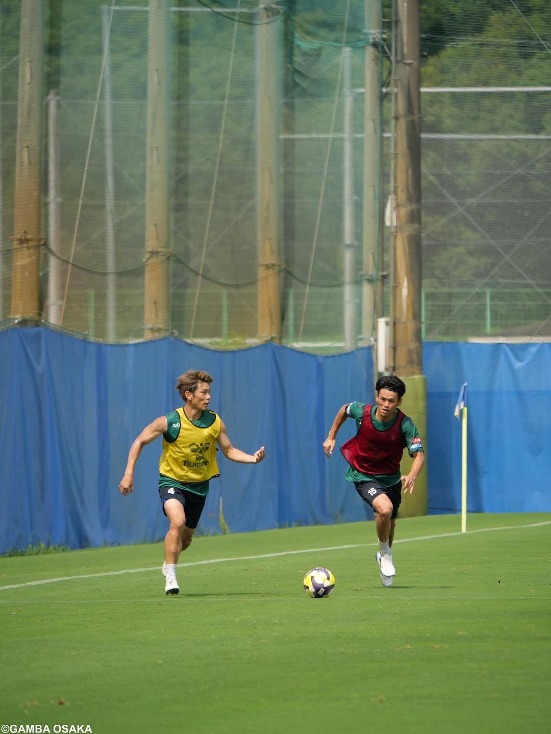 Sesi latihan Gamba Osaka jelang laga melawan Sanfrecce di pekan-26 J1 League 2025.