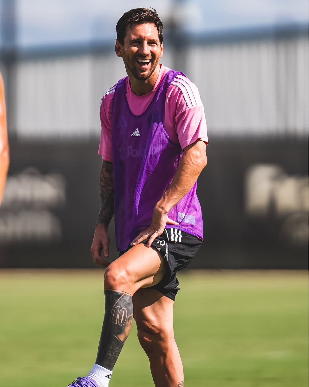 Sesi latihan Inter Miami jelang ertandingan menghadapi LA Galazy di MLS 2025.