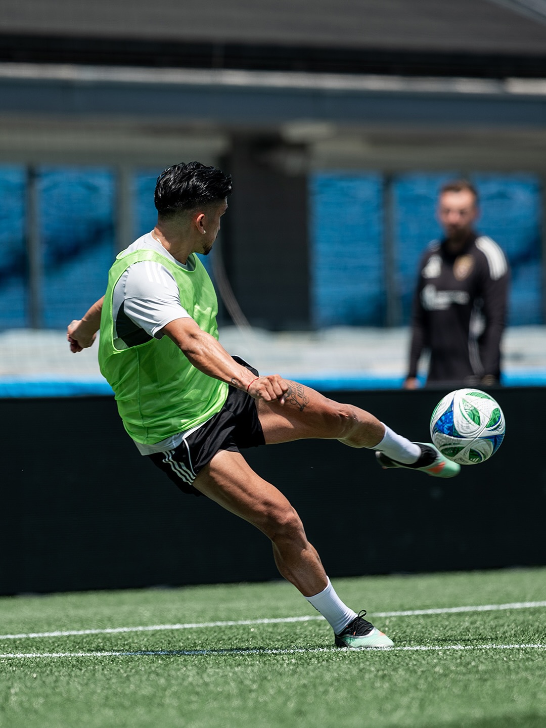 Sesi latihan Real Salt Lake jelamg pertandingan menghadapi Charlotte FC di MLS 2025.