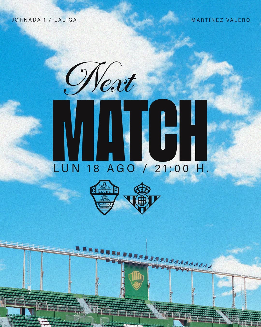 Preview pertandingan antara Elche melawan Real Betis di LaLiga 2025-26.