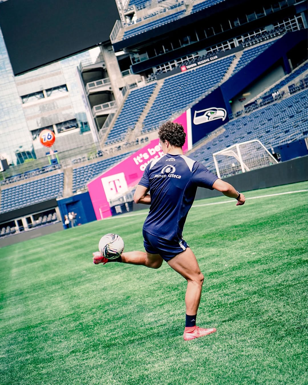 Sesi latihan Puebla jelang laga menghadapi Seattle Sounders di perempat final Leagues Cup 2025.