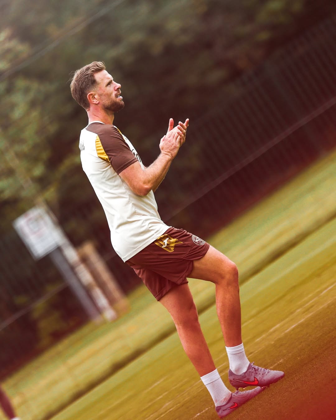 Sesi latihan Brentford jelang laga menghadapi Aston Villa di pekan kedua Premier League 2025-26.