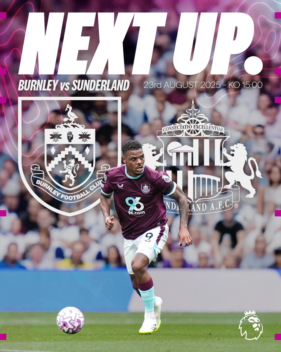 Preview pertandingan antara Burnley vs Sunderland di pekan kedua Premier League 2025-26.