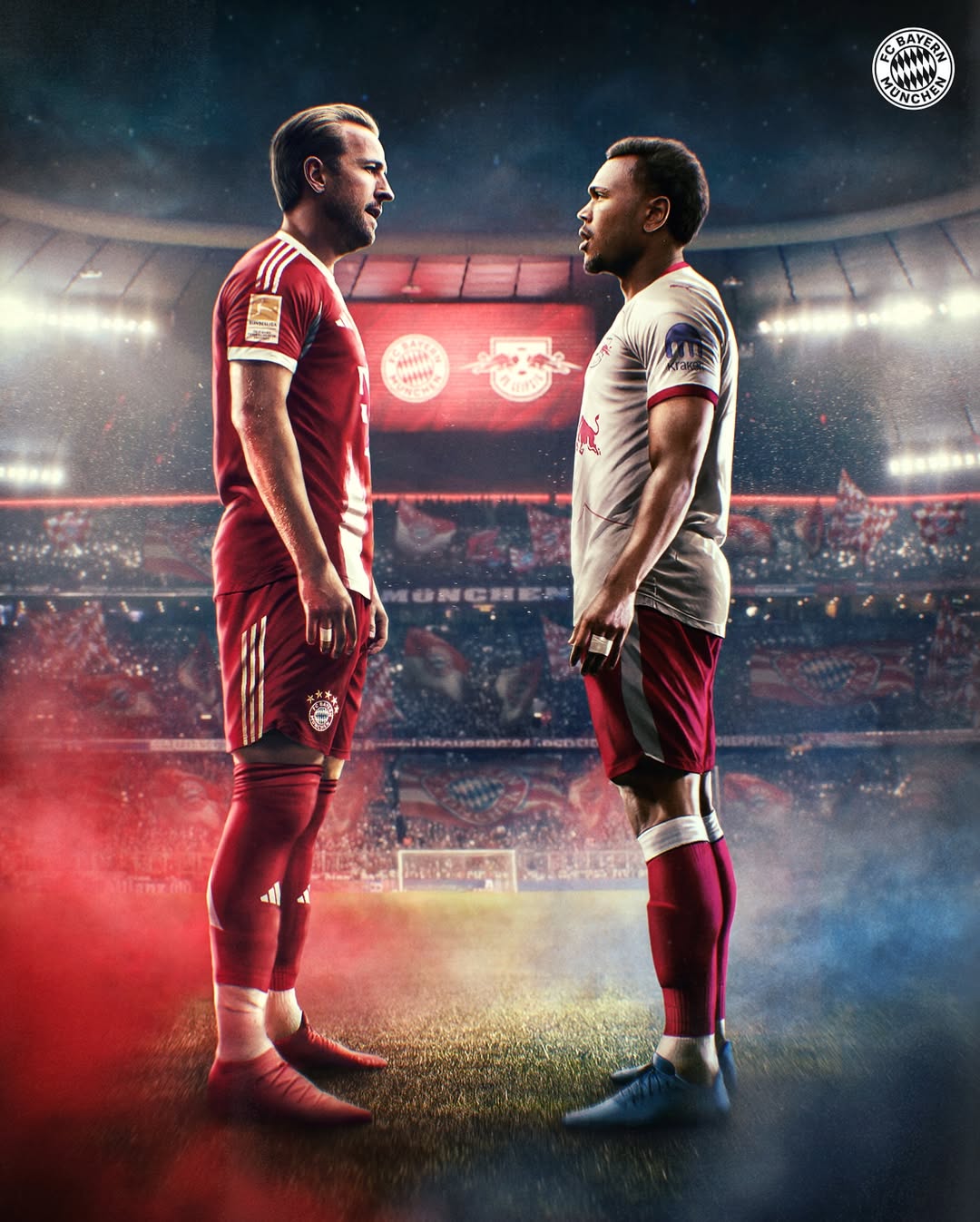 Preview pertandingan antara Bayern Munich vs Leizig di pekan pertama Bundesliga 2025-26.