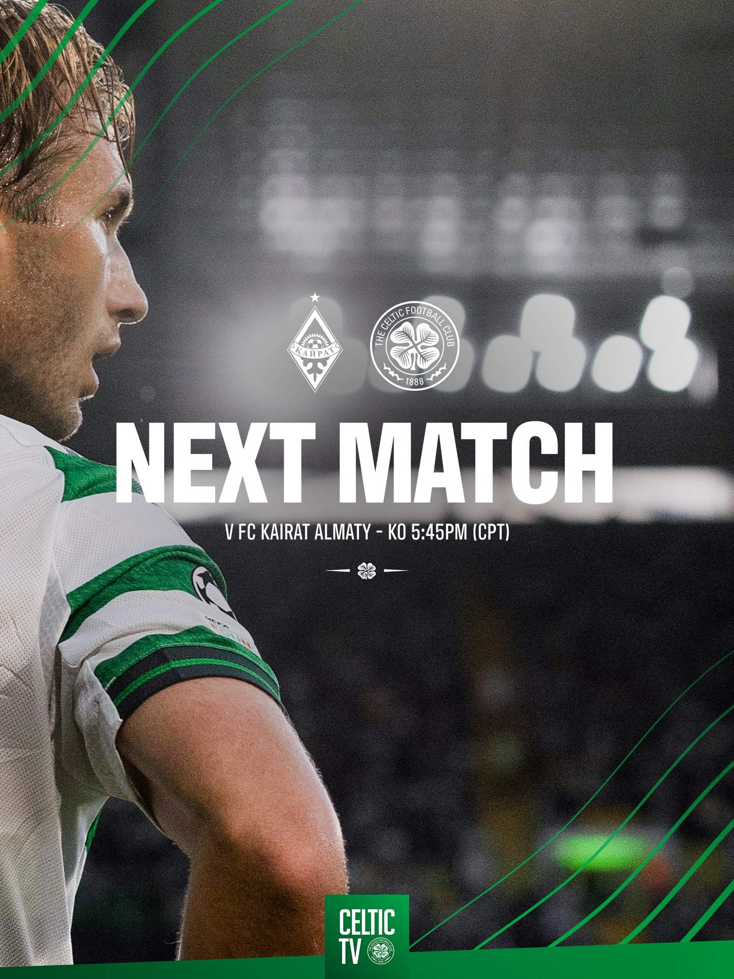 Prediksi pertandingan antara Celtic vs Kairat di leg kedua Liga Champions UEFA 2025-26.