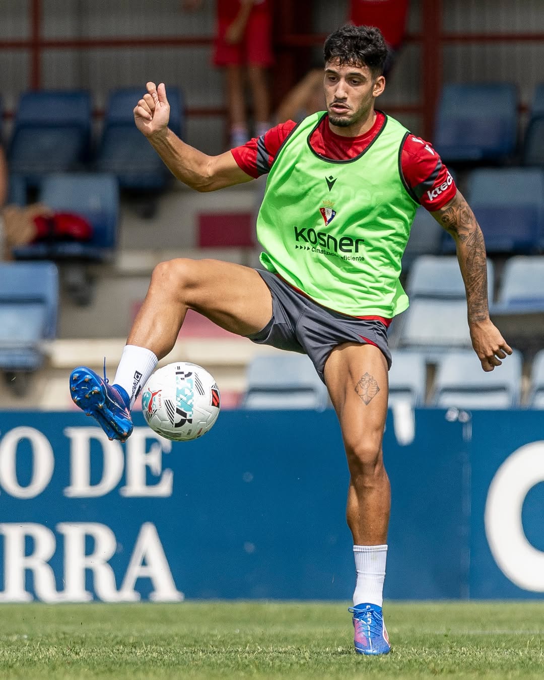 Sesi latihan Osasuna menjelang pekan ketiga LaLiga 2025-26 melawan Espanyol.