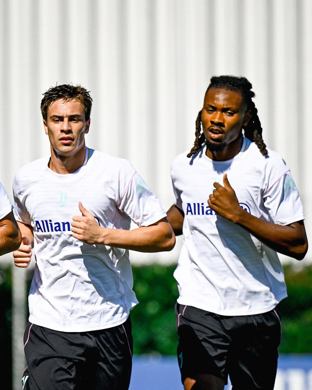 Sesi latihan Juventus jelang laga menghadapi Genoa di pekan kedua Serie A 2025-26.