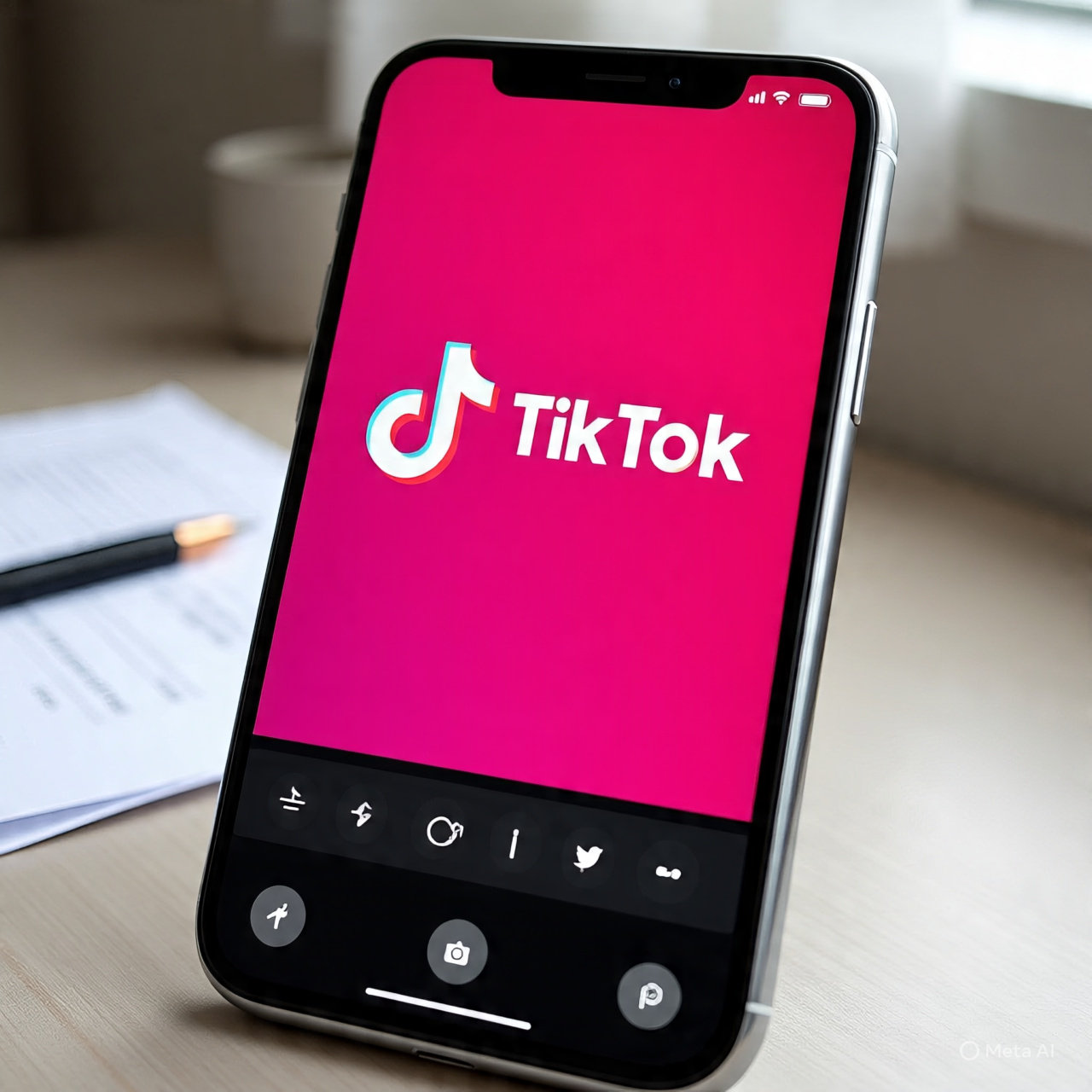 Aplikasi TikTok.