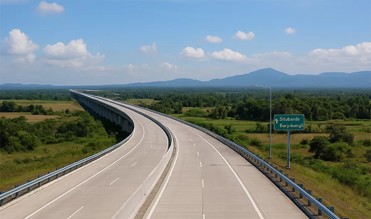 Jalan tol Probowangi akan berganti nama menjadi tol Prosiwangi.
