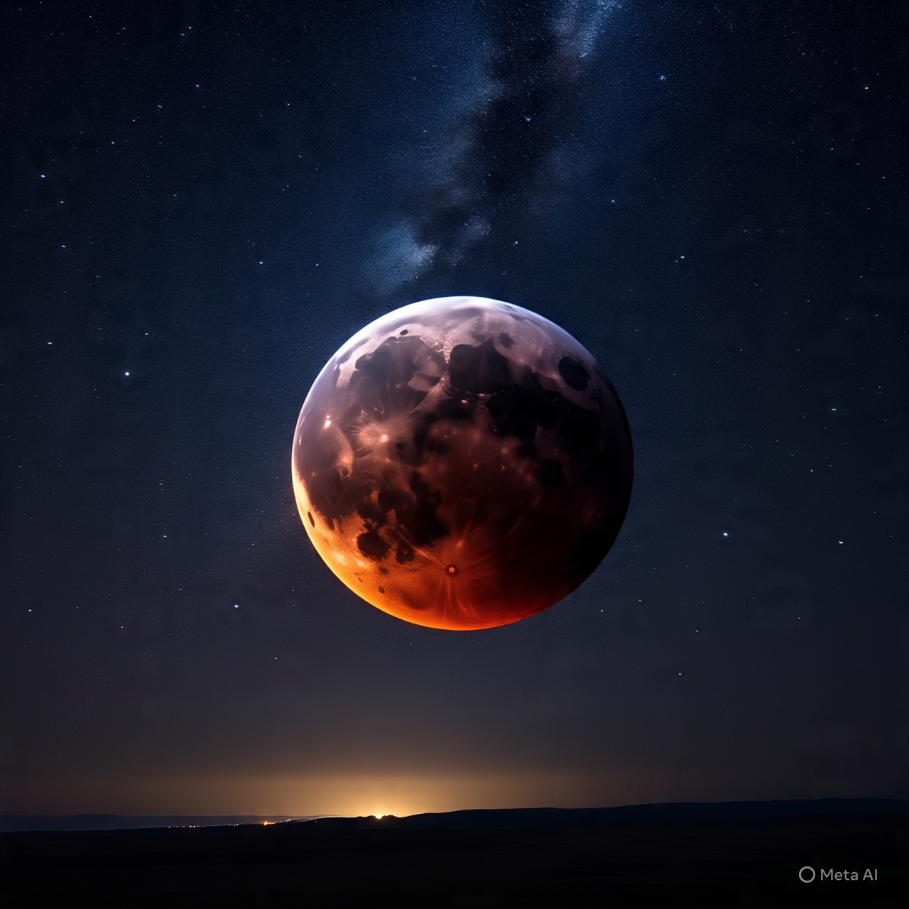 Gerhana bulan.