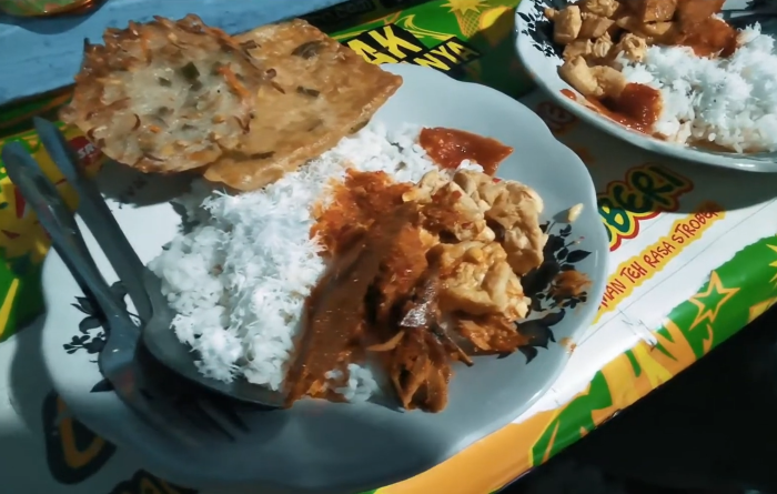 Nasi Karak khas Situbondo.