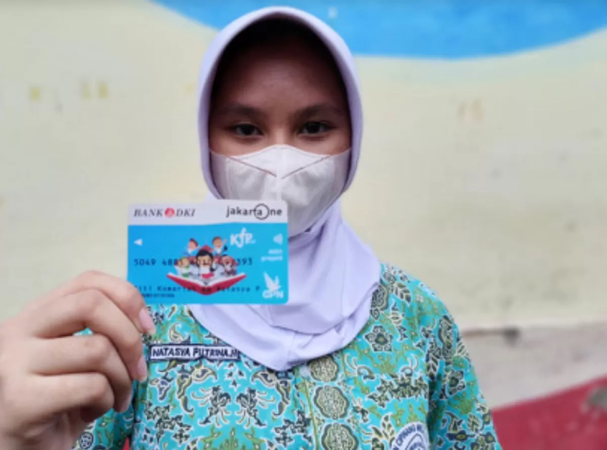 Ilustrasi peserta didik penerima bantuan dana pendidikan Pemprov DKI Jakarta (KJP).