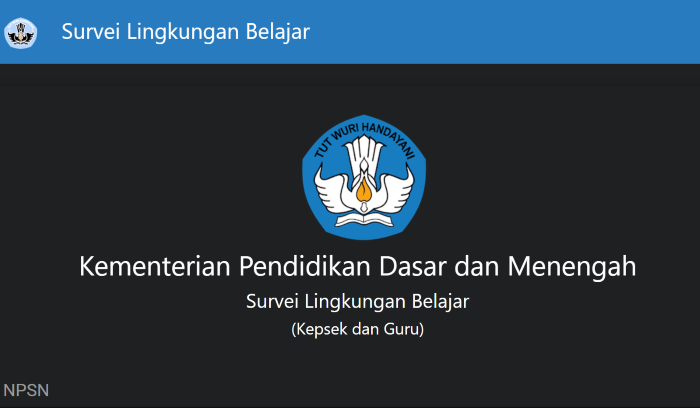 Survei Lingkungan Belajar 2025.