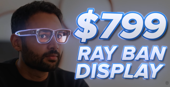 Ray Ban Display.