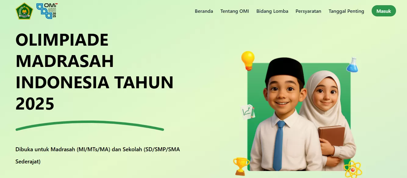 Pengumuman OMI 2025 Tingkat Kabupaten Kota.