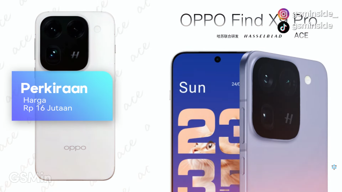 Oppo Find X9 Pro.