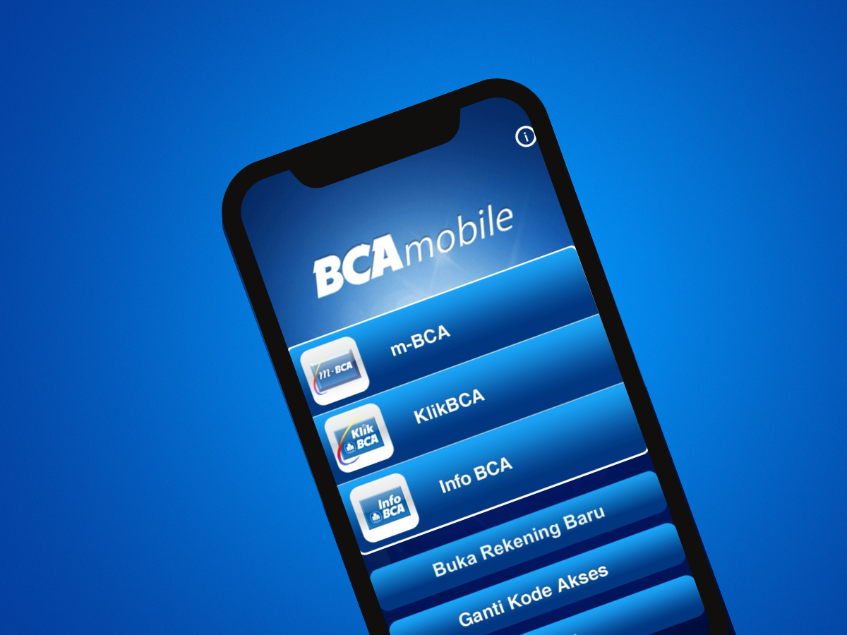 Aplikasi BCA Mobile.