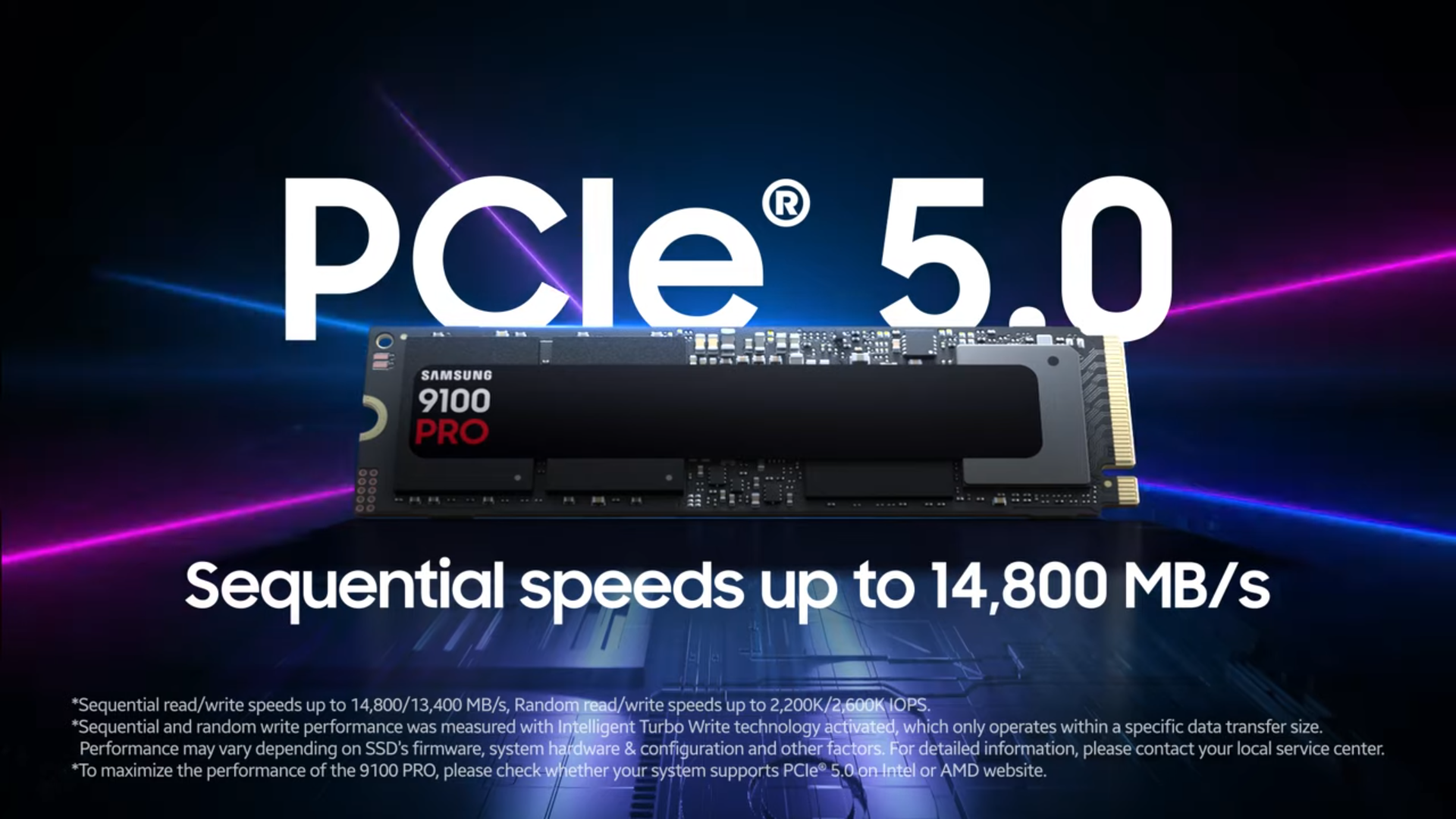 SSD 9100 Pro Series.