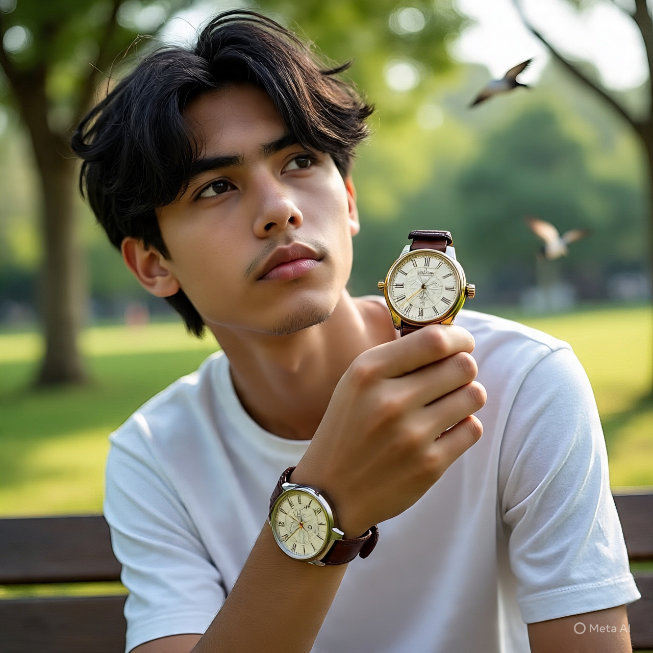 Seorang Gen Z yang hobi mengoleksi jam vintage.