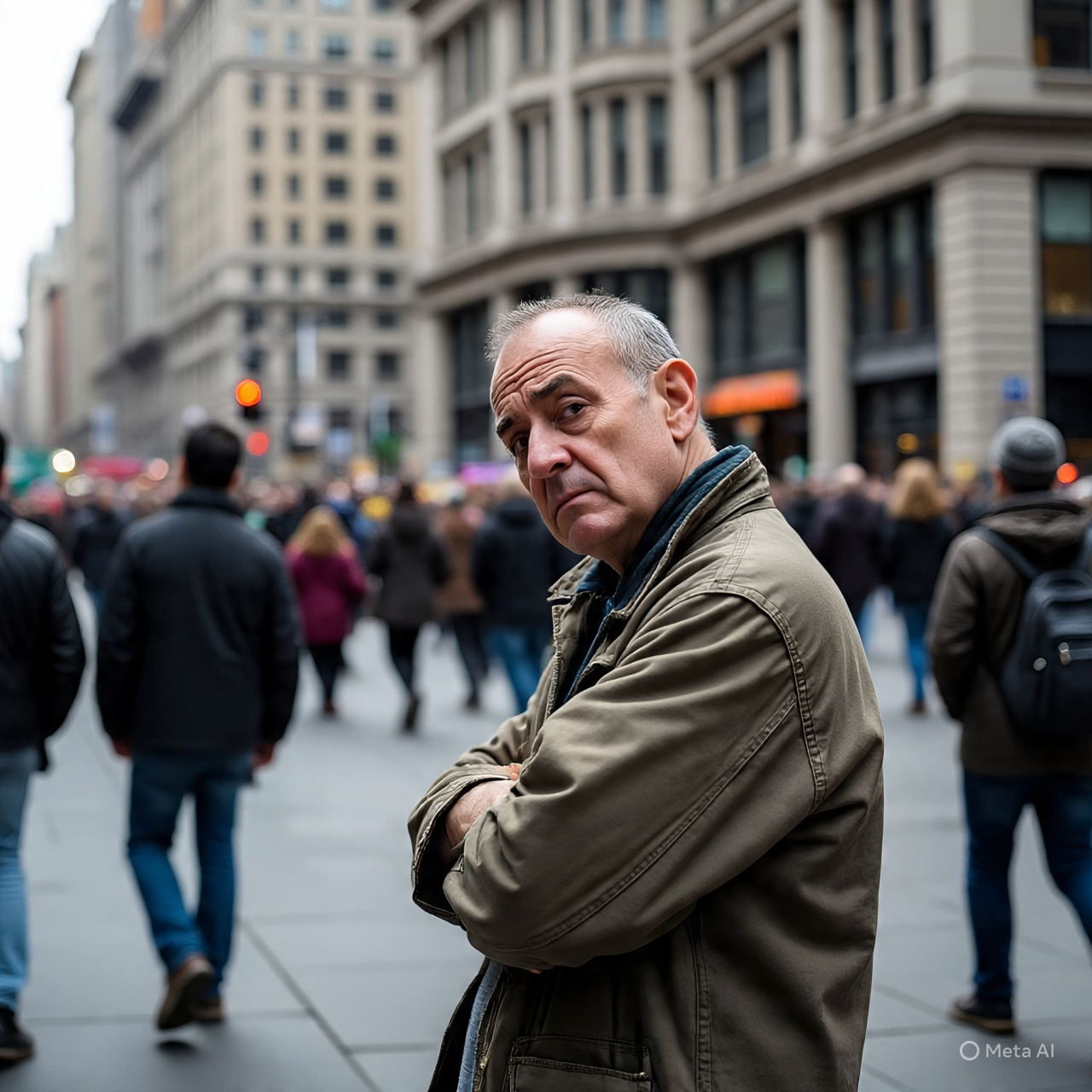 Seseorang yang memiliki sikap avoidant.