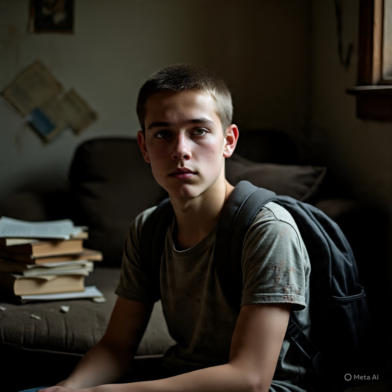 Seorang remaja yang mengalami avoidant attachment.