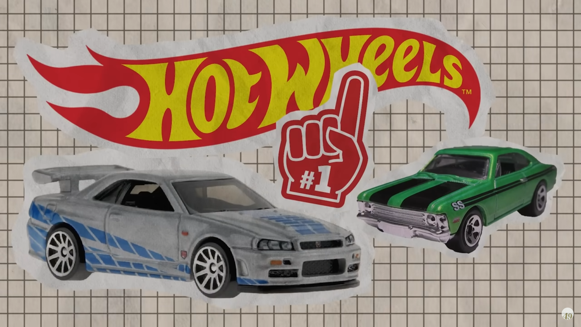 Mainan Hot Wheels.