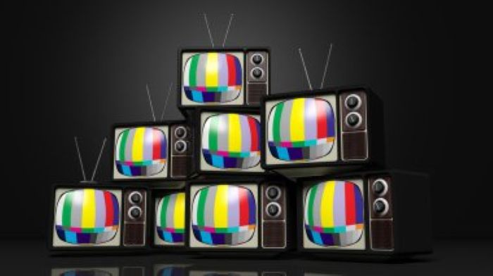 Color bars TV.
