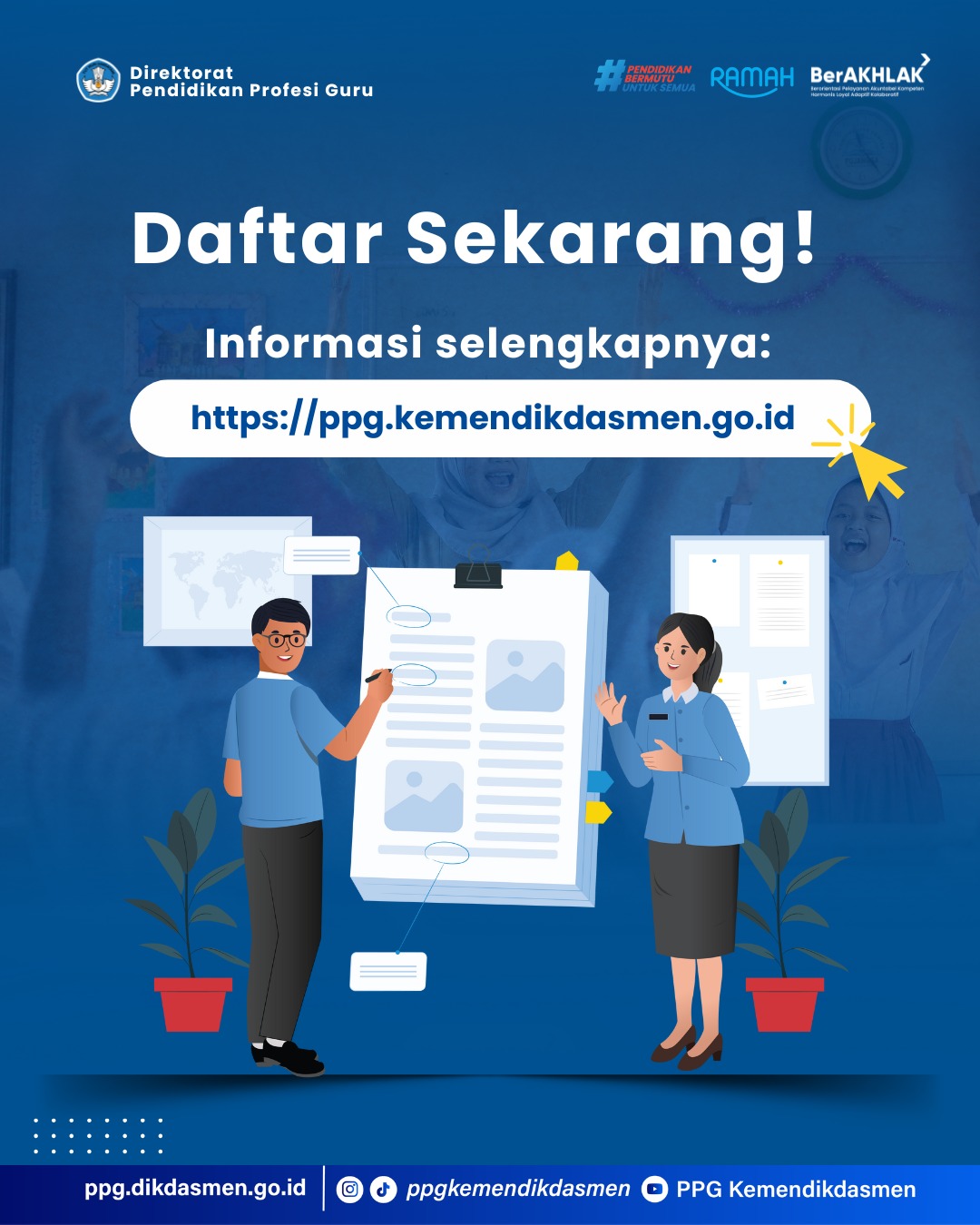 Seleksi PPG Calon Guru 2025.