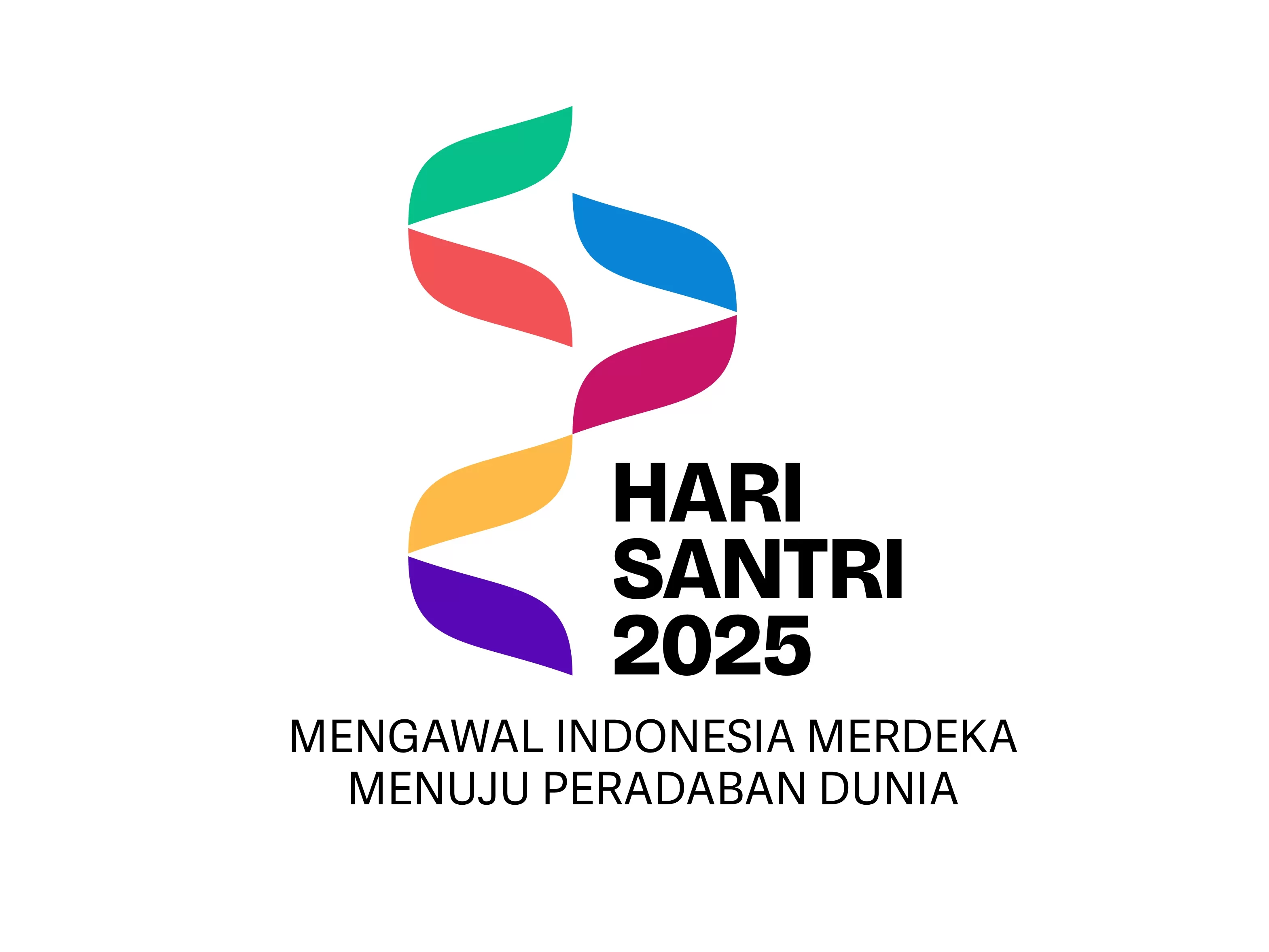 Tema Hari Santri 2025.
